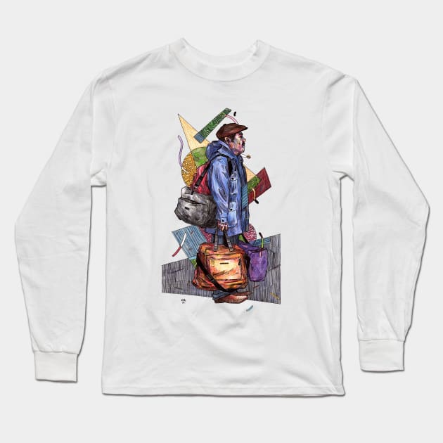 Salesman Long Sleeve T-Shirt by Senko